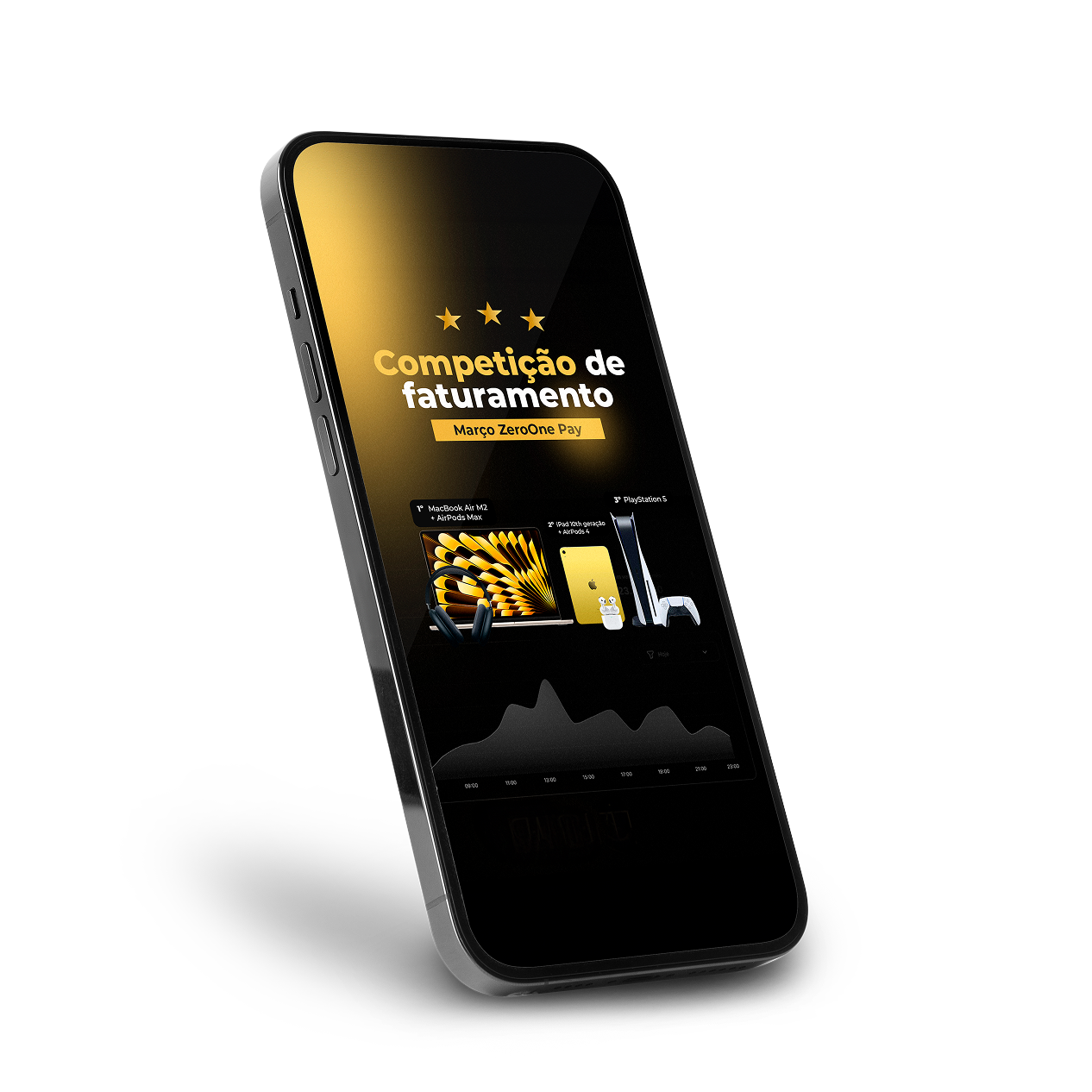 Celular ZeroOne com competição de faturamento